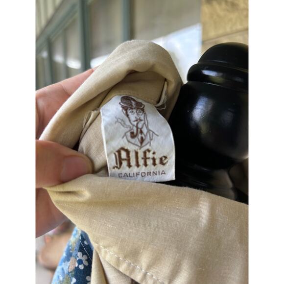 Vintage 70s Alfie's Quilted Patchwork Western Shirt - Picture 5 of 5